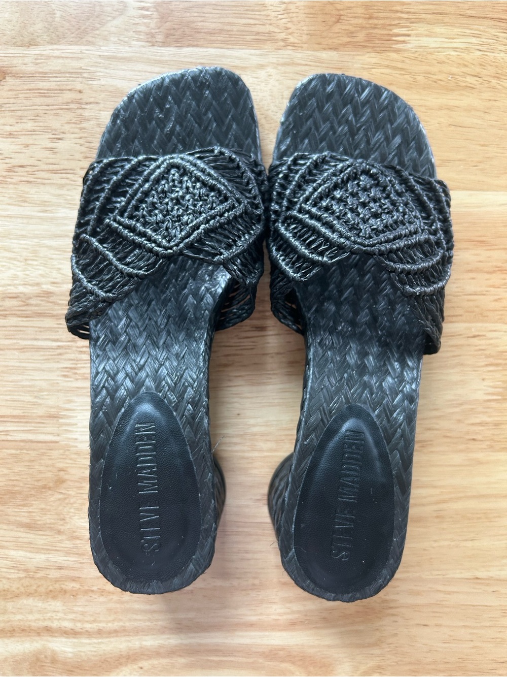 Steve Madden Hadyn Macrame Woven Sandals 7.5 - Picture 8 of 13